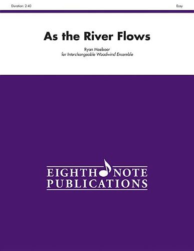 Cover image for As the River Flows: Score & Parts