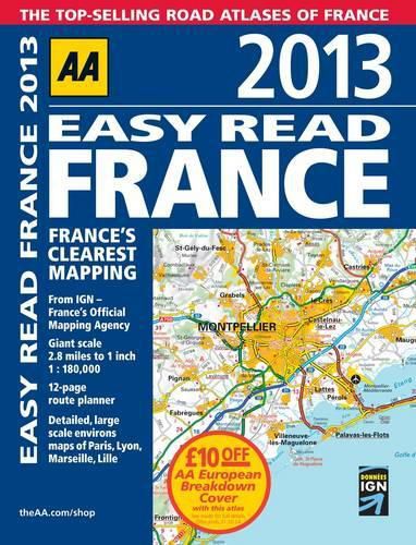 Cover image for AA Easy Read France