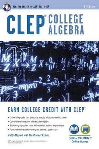 Cover image for Clep(r) College Algebra Book + Online