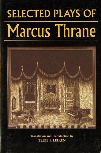 Cover image for Selected Plays of Marcus Thrane