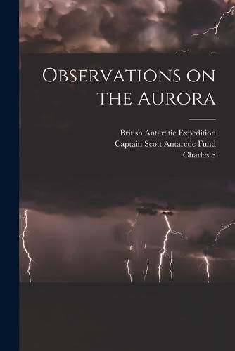 Cover image for Observations on the Aurora