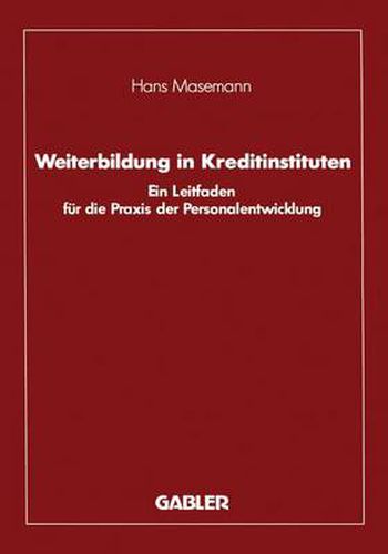 Cover image for Weiterbildung in Kreditinstituten