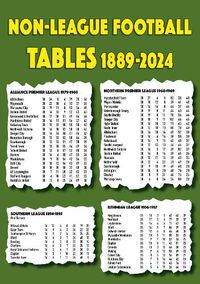 Cover image for Non-league Football Tables 1889-2024