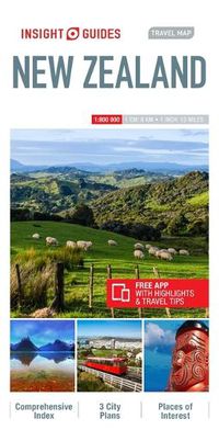 Cover image for Insight Guides Travel Map of New Zealand, New Zealand Travel Guide