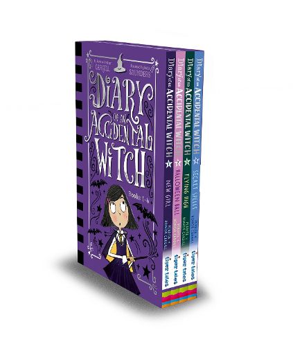 Cover image for Diary of an Accidental Witch 4-Book Box Set, Books 1-4