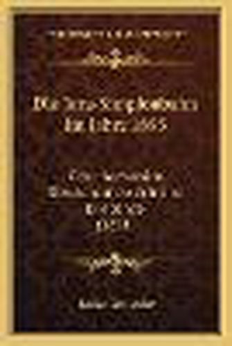 Cover image for Die Jura-Simplonbahn Im Jahre 1895: Oder Konversion, Simplondurchstich Und Dividende (1894)