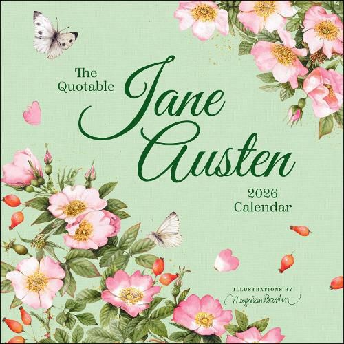 Cover image for The Quotable Jane Austen 2026 Wall Calendar