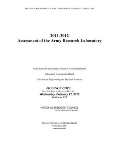 2011-2012 Assessment of the Army Research Laboratory