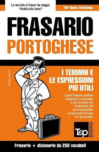 Cover image for Frasario Italiano-Portoghese e mini dizionario da 250 vocaboli