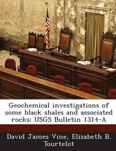 Cover image for Geochemical Investigations of Some Black Shales and Associated Rocks