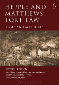 Cover image for Hepple and Matthews' Tort Law: Cases and Materials