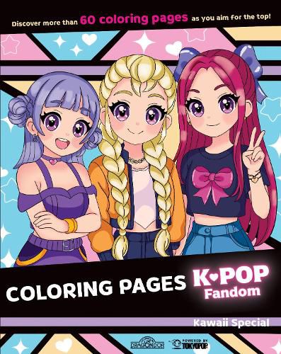 Cover image for K-Pop Fandom Coloring Pages: Kawaii Special