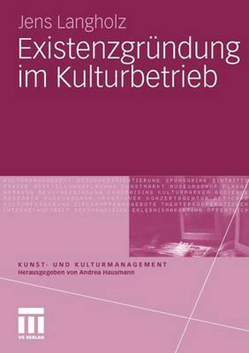 Cover image for Existenzgrundung Im Kulturbetrieb