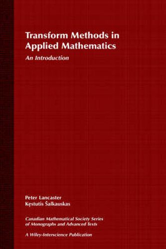 Cover image for Transform Methods in Applied Mathematics: An Introduction