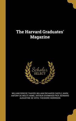 Cover image for The Harvard Graduates' Magazine