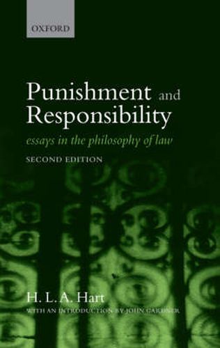 Cover image for Punishment and Responsibility: Essays in the Philosophy of Law