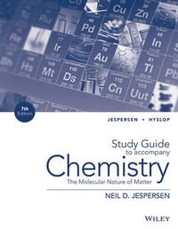 Cover image for Chemistry: The Molecular Nature of Matter, Study Guide