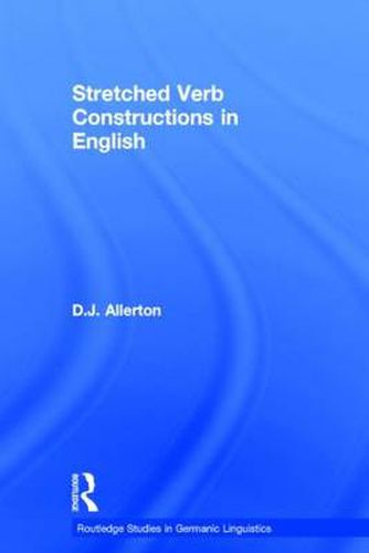 Cover image for Stretched Verb Constructions in English