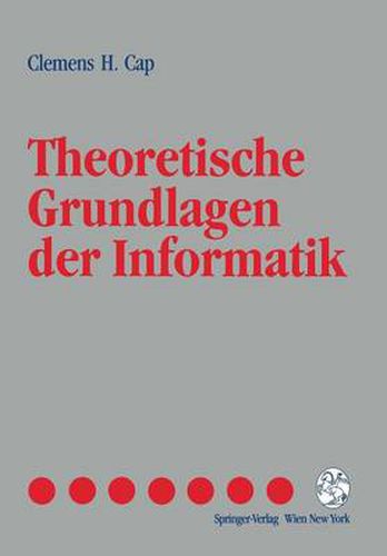 Cover image for Theoretische Grundlagen der Informatik