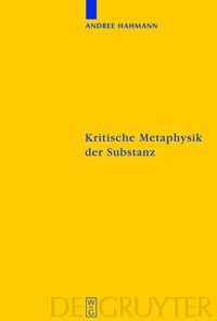 Cover image for Kritische Metaphysik der Substanz