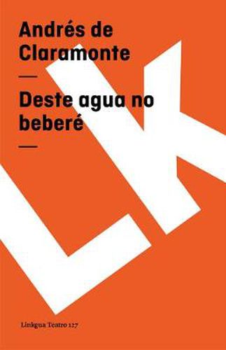 Cover image for Deste agua no bebere