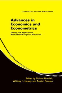 Cover image for Advances in Economics and Econometrics: Volume 3: Theory and Applications, Ninth World Congress