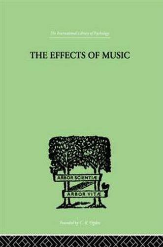 Cover image for The Effects of Music: A series of Essays