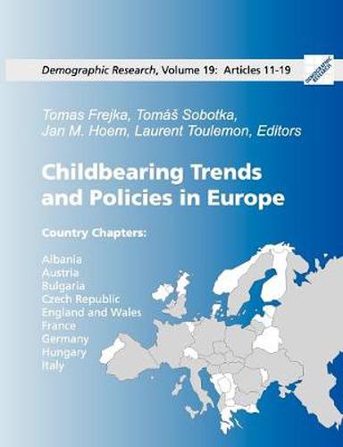 Cover image for Childbearing Trends and Policies in Europe, Book II: Demographic Research: Volume 19, Articles 11-19