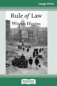 Cover image for Rule of Law: A novel (16pt Large Print Edition)