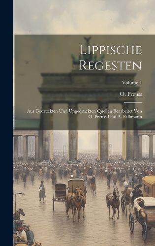 Cover image for Lippische Regesten