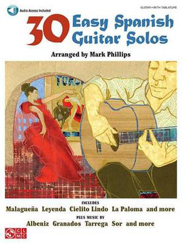 Cover image for 30 Easy Spanish Guitar Solos