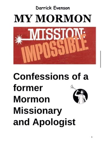 Cover image for My Mormon Mission Impossible