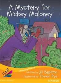 Cover image for Sails Fluency Orange Set 2: A Mystery for Mickey Maloney