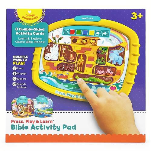 Cover image for Bible Stories Early Learning Activity Pad