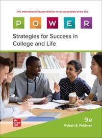 Cover image for ISE P.O.W.E.R. Learning: Strategies for Success in College and Life