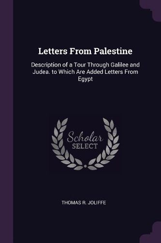 Cover image for Letters From Palestine