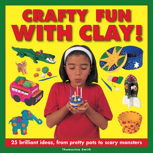 Cover image for Crafty Fun With Clay!