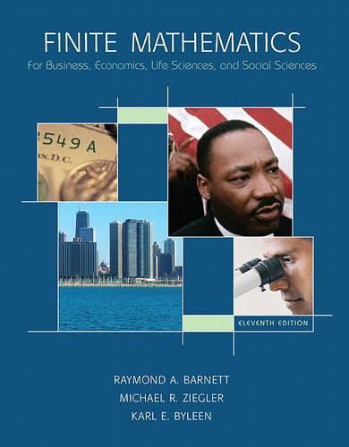 Finite Mathematics for Business, Economics, Life Sciences and Social Sciences W/Mymathlab & Mystatlab Access Value Package (Includes Finite Math Student Study Pak)