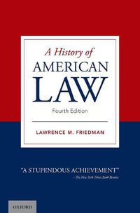 Cover image for A History of American Law