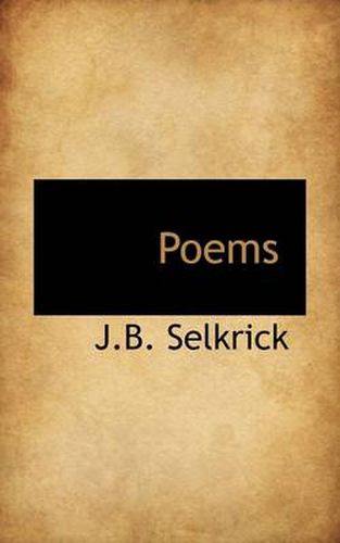 Cover image for Poems