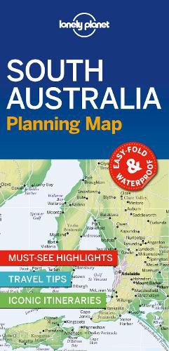 Lonely Planet South Australia Planning Map