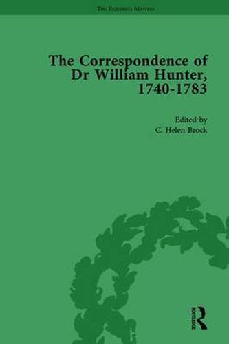 Cover image for The Correspondence of Dr William Hunter Vol 1