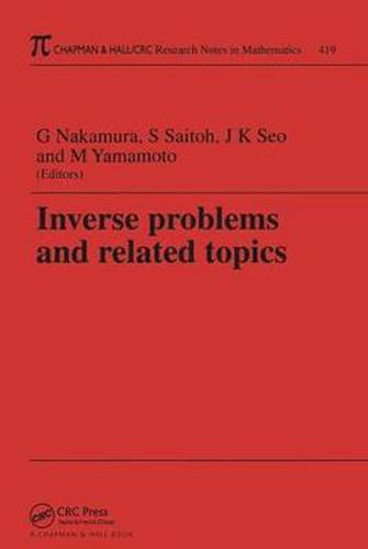 Cover image for Inverse problems and related topics