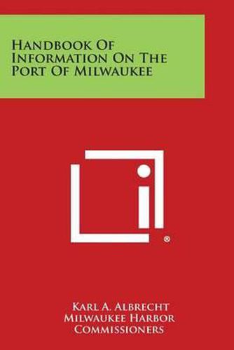 Handbook of Information on the Port of Milwaukee