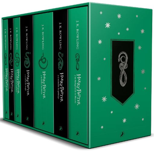 Cover image for Estuche Harry Potter Slytherin (Edicion Limitada) / Harry Potter Slytherin House. Boxed Set (Limited Edition)