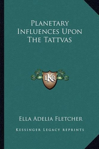 Cover image for Planetary Influences Upon the Tattvas