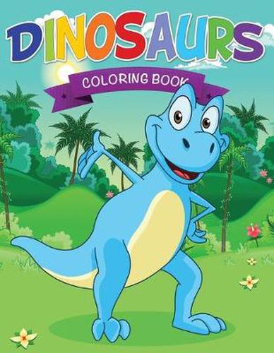 Cover image for Dinosaurs Coloring Book