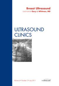 Cover image for Breast Ultrasound, An Issue of Ultrasound Clinics