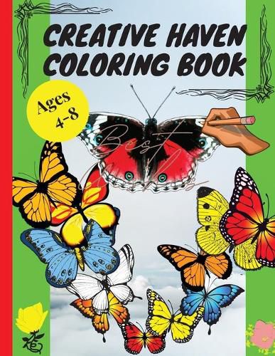 Cover image for Creative Haven Coloring Book: Coloring book for kids ages 4-8