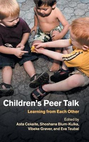 Cover image for Children's Peer Talk: Learning from Each Other